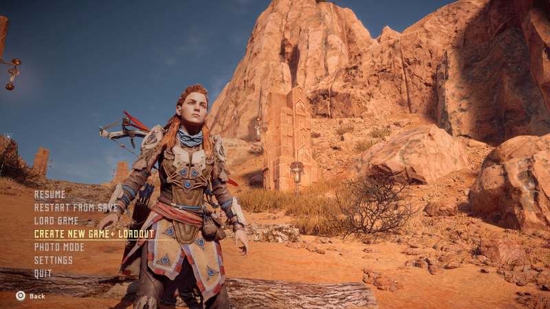 Illustration for article titled Horizon Zero Dawn's New Game+ Lets You Keep Your Gear But Skip The Kid Stuff